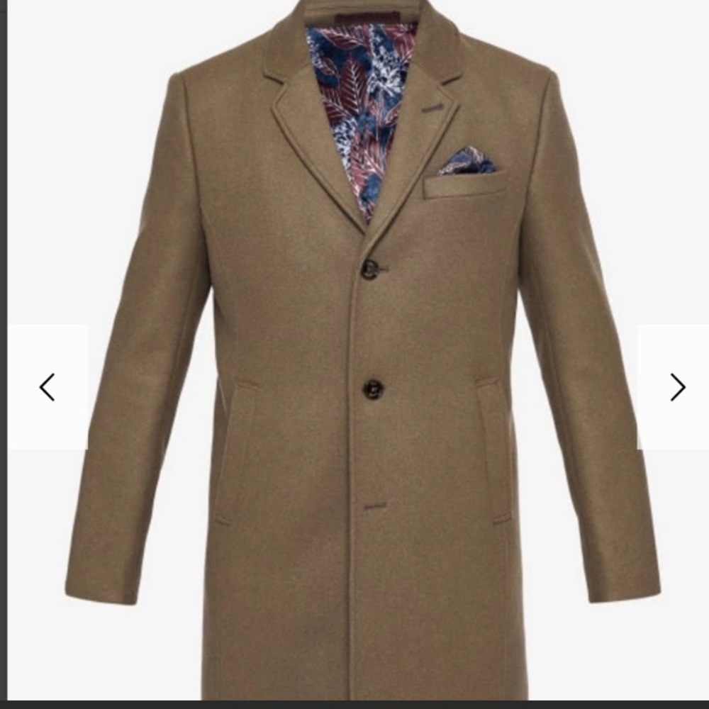 Ted baker Top Coat Beige Small Size 2